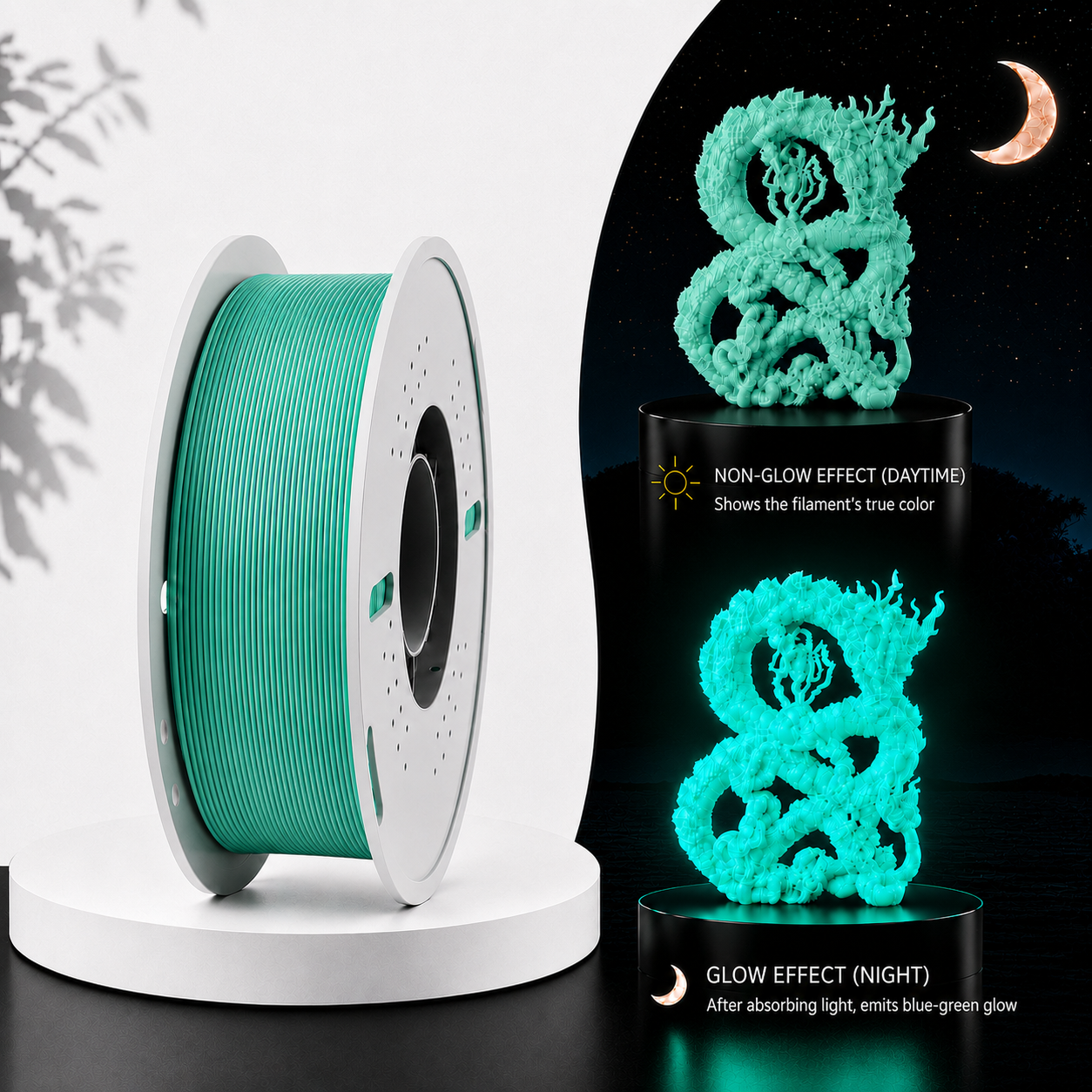 Blue Green Glow – PLA
