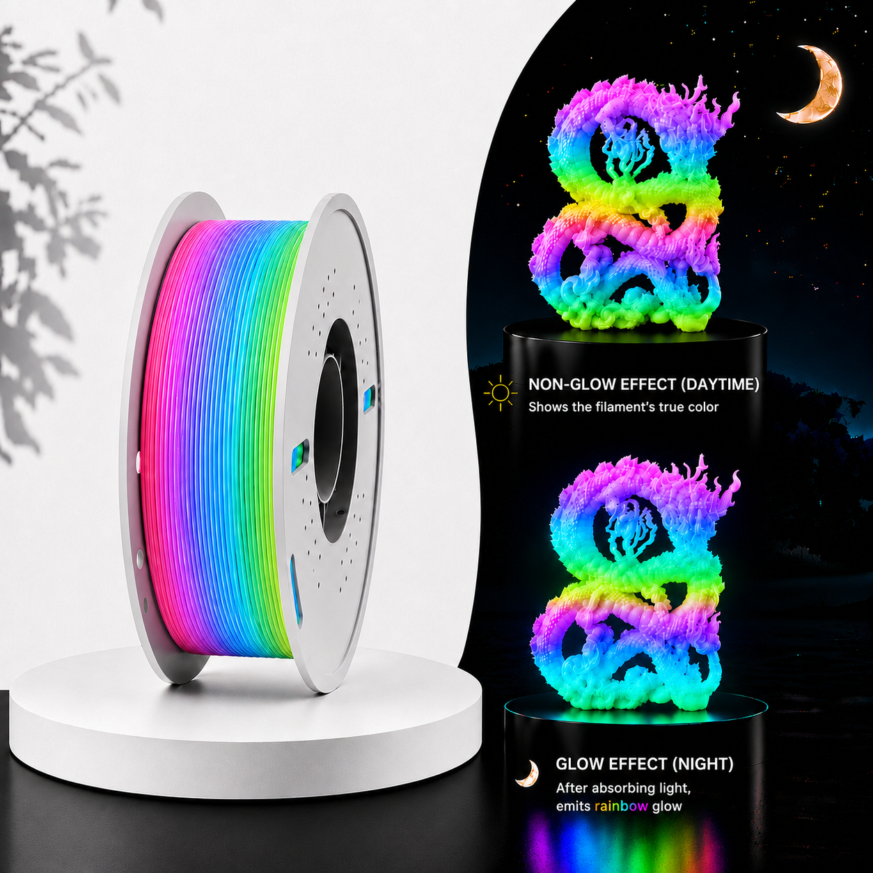 Rainbow Glow – PLA