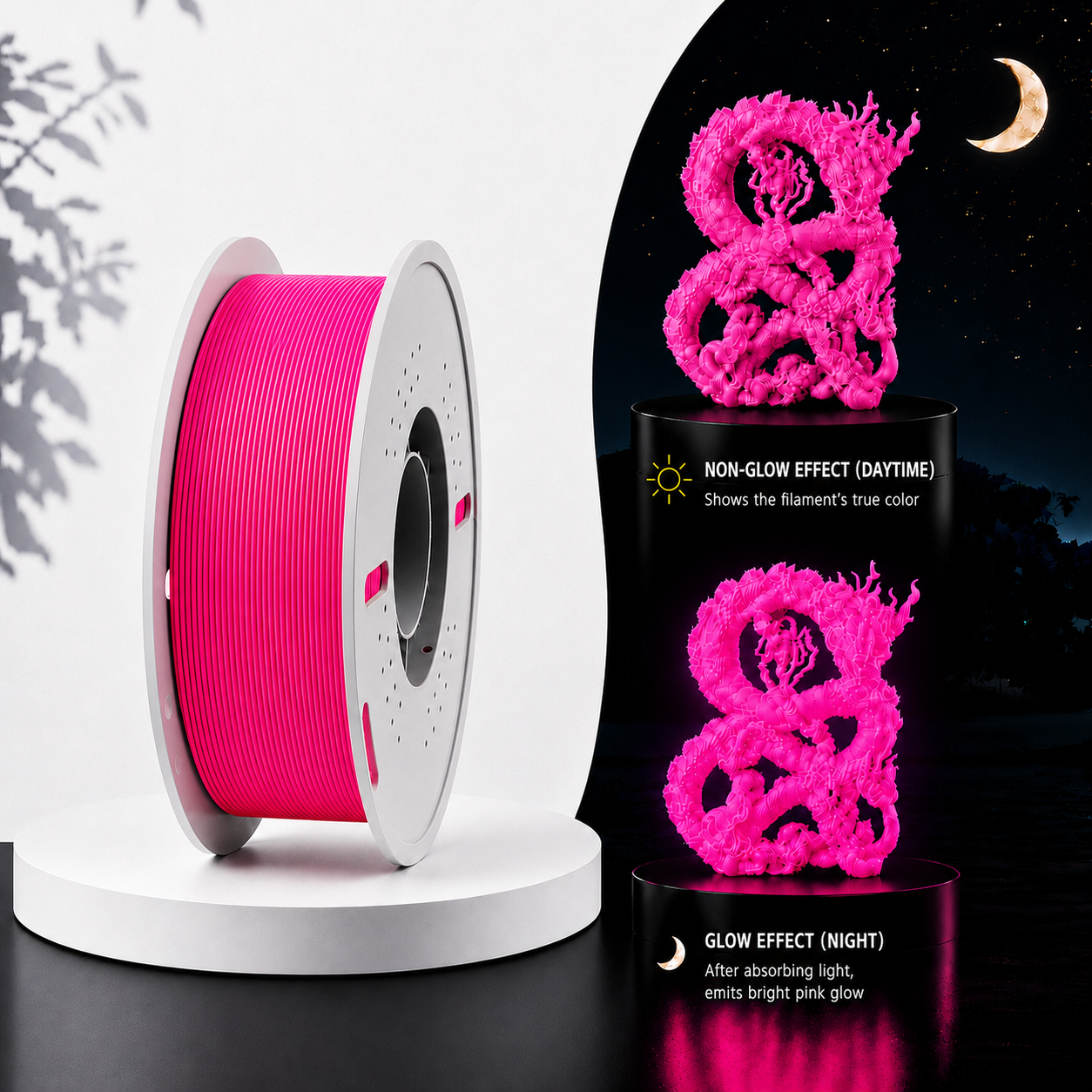 Rose Pink Glow – PLA